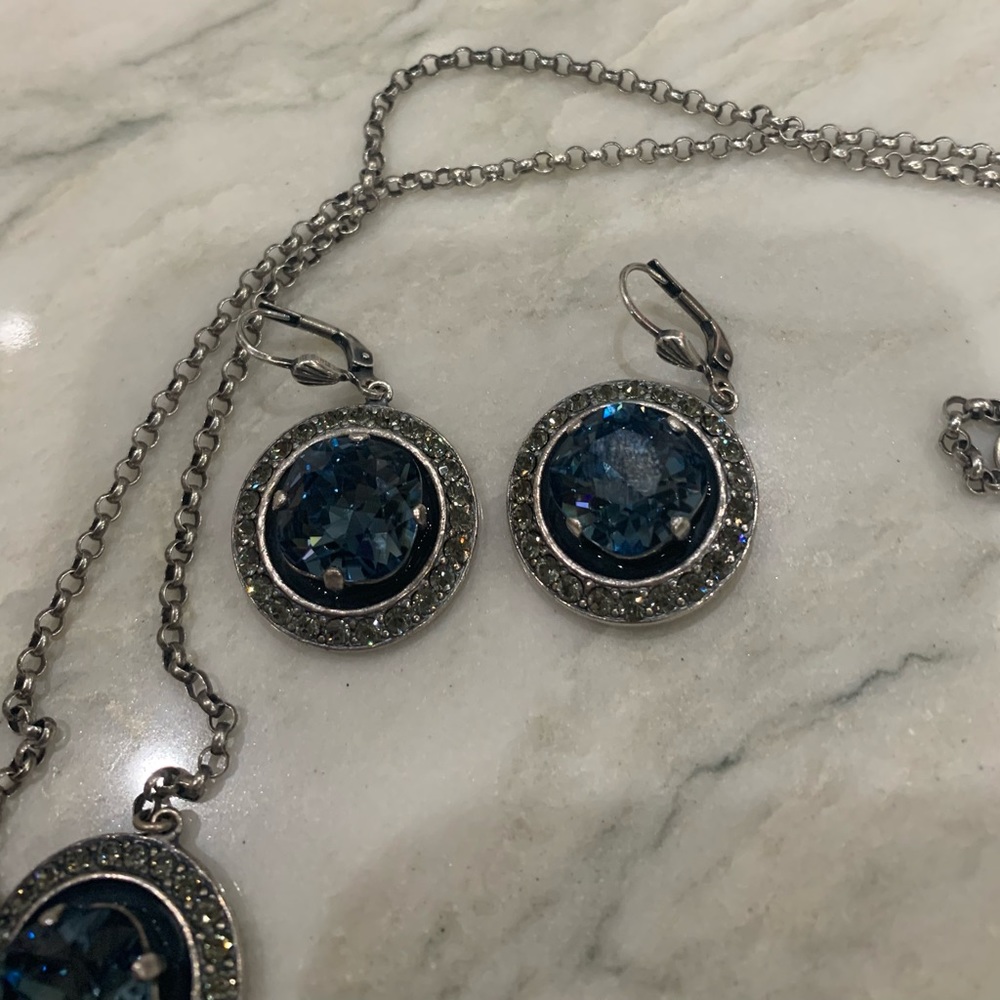 La Vie Parisienne by Catherine Popesco earrings and necklace set.